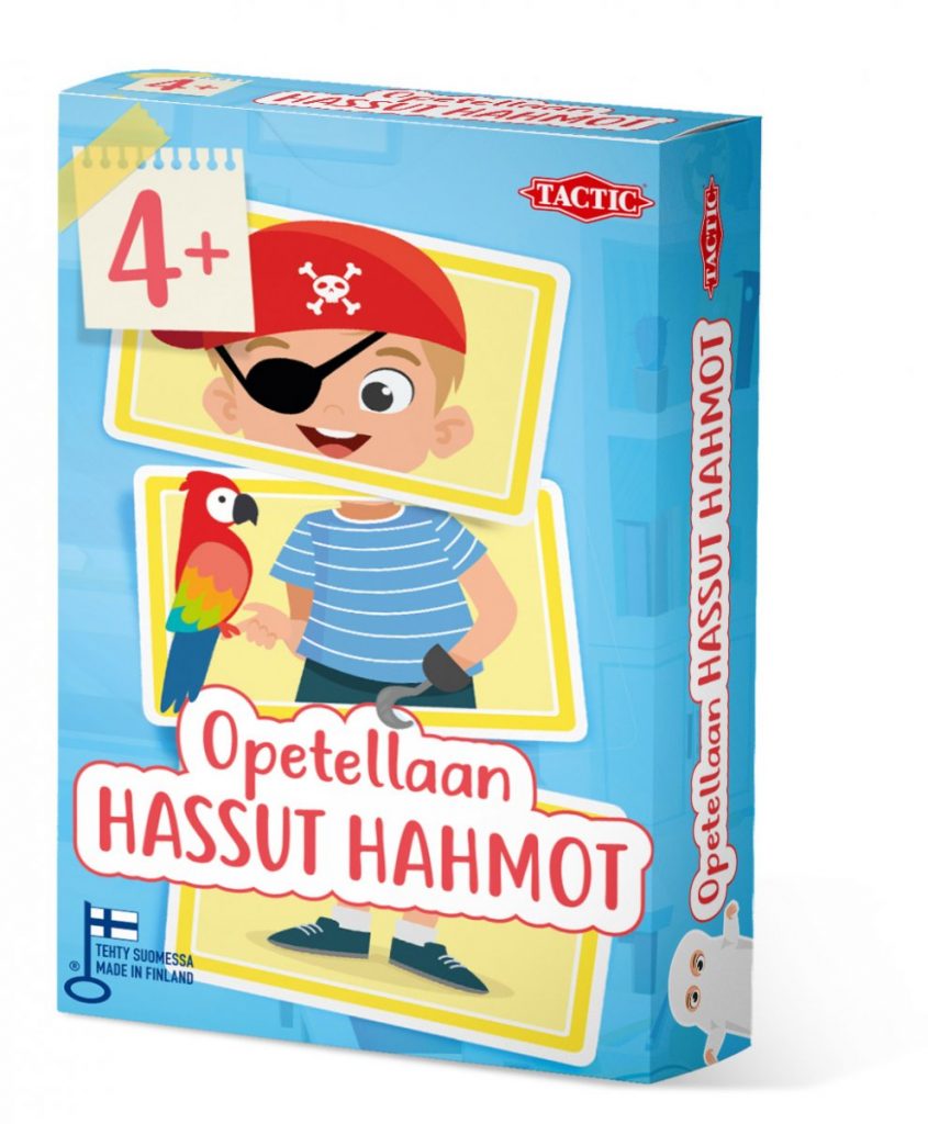 Opetellaan Hassut Hahmot Korttipeli Tactic Games