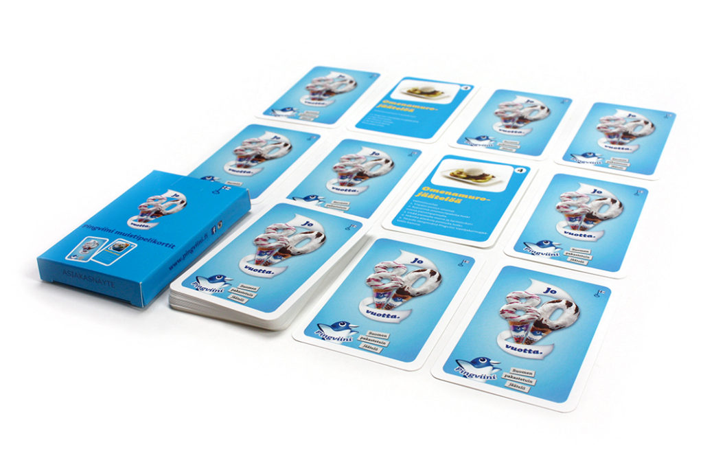 Memo Game: Pingviini Playing Cards