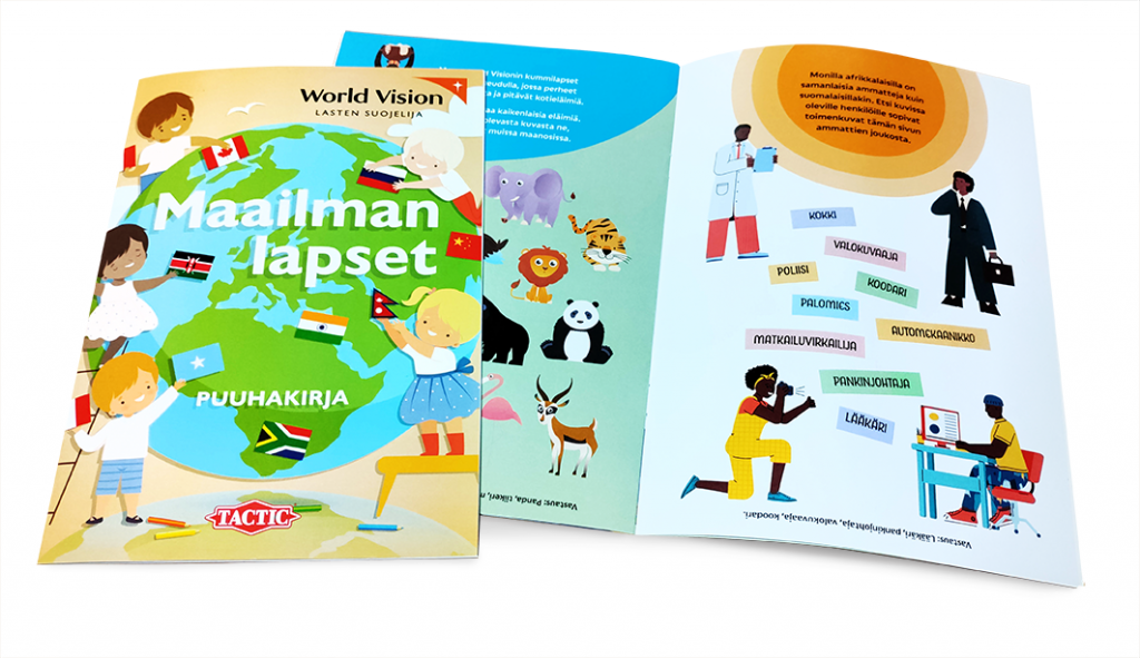 World Vision Activity book