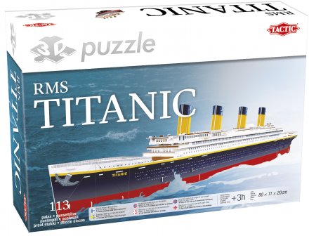 3D Palapeli Titanic - Tactic Games